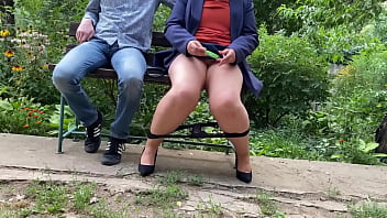 Damn it trust me you don't see this every day in a public park