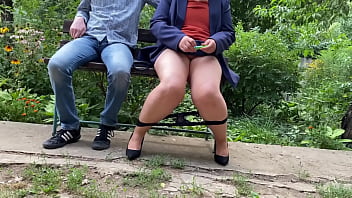 Damn it trust me you don't see this every day in a public park