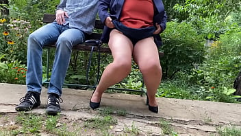 Damn it trust me you don't see this every day in a public park