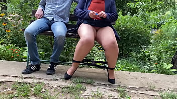 Damn it trust me you don't see this every day in a public park