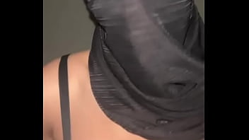 Hijab on tits out • arab muslim babe plays with her boobs and moans like a horny slut