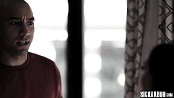 Sexy big booty teen swallowed big hard cock and enjoyed rough pussy fucking