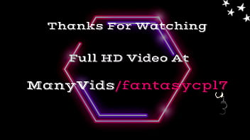 Hubby licking wife's pussy