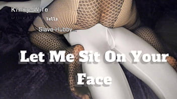 Hubby licking wife's pussy