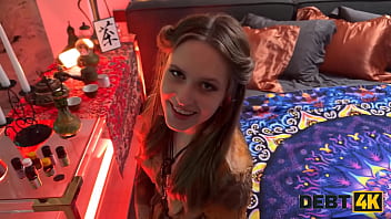 Debt4k sexy witch una fairy sucks big collector's dick