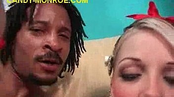 Black cock fills candy's pussy betterer