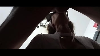 Preview milf gives a quick blowjob with a cum explosion in her mouth