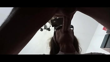 Preview milf gives a quick blowjob with a cum explosion in her mouth