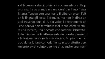 Pompino e sesso con un biberon