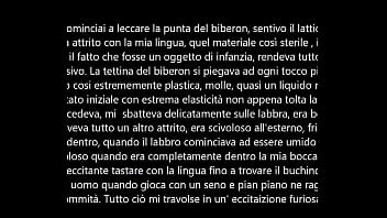 Pompino e sesso con un biberon