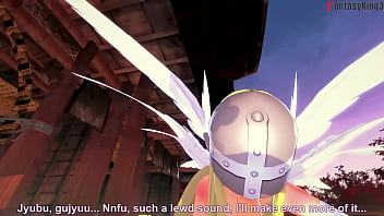 Angelwomon evolving to get fucked 4 digimon full & pov on sheer & fantasyking3