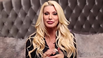 Horny busty blonde brittany andrews finger fucks her twat