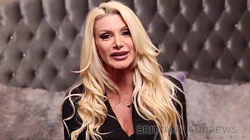 Horny busty blonde brittany andrews finger fucks her twat