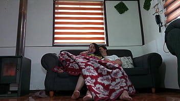 I watch a movie with my stepmother and we start fucking