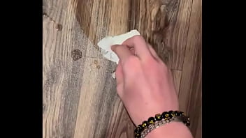 ️ drawing a heart with cum