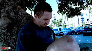 Hard fuck at the beach with the superb young spanish jakeline teen