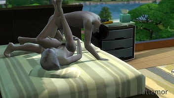 Ким решил заняться сладеньким сексом с Чимин в спальне