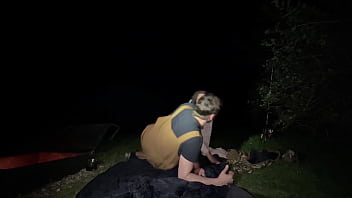 Wife fucked at public camp