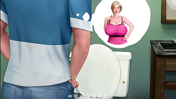 Sucking my busty neighbor's pussy until she cums in my mouth