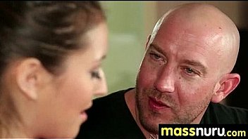 Sweetie gives a hot slippery nuru massage 9