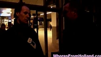 Amateur in dutch red light district to find hooker for sex