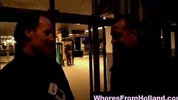 Amateur in dutch red light district to find hooker for sex
