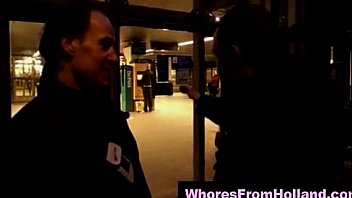 Amateur in dutch red light district to find hooker for sex
