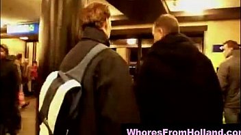 Amateur in dutch red light district to find hooker for sex