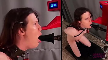 Device bondage blowjob challenge with darttechstudios is live