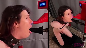 Device bondage blowjob challenge with darttechstudios is live