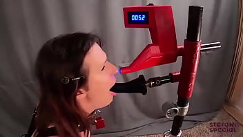 Device bondage blowjob challenge with darttechstudios is live