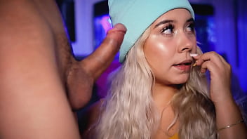 This horny college student's hobby is making her jerkoffs horny on the internet