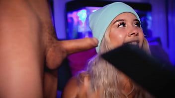 This horny college student's hobby is making her jerkoffs horny on the internet