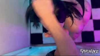 Gloryhole foot worship pov