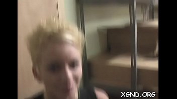 Classy young blonde christen fucks and deepthroats