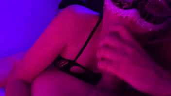 Redfantasies threw on my black slutty net outfit and went to suck dick