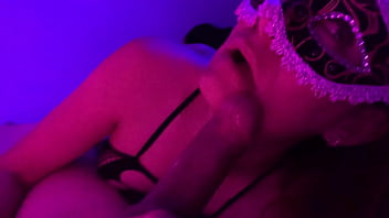 Redfantasies threw on my black slutty net outfit and went to suck dick