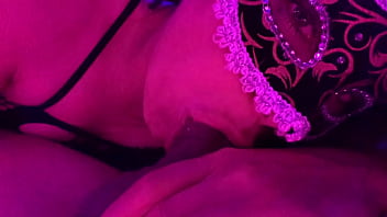 Redfantasies threw on my black slutty net outfit and went to suck dick