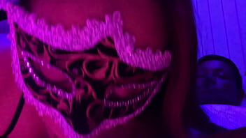 Redfantasies threw on my black slutty net outfit and went to suck dick