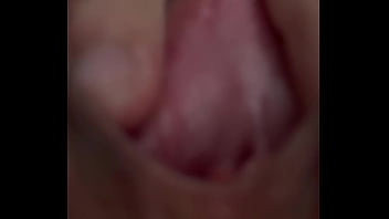 Deep fuck stretching pussy open