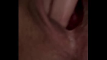 Deep fuck stretching pussy open