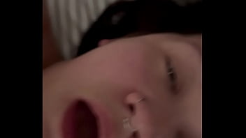 Deep fuck stretching pussy open