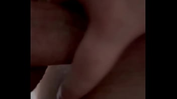 Deep fuck stretching pussy open