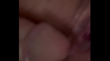 Deep fuck stretching pussy open