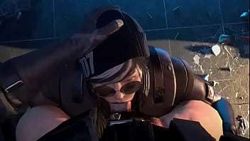 A teammate helps ya cool off after a intense match in r6