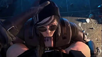 A teammate helps ya cool off after a intense match in r6