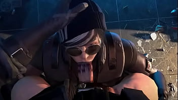 A teammate helps ya cool off after a intense match in r6