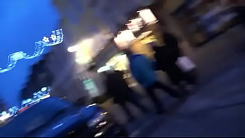 Horny tattooed brunette gets double teamed