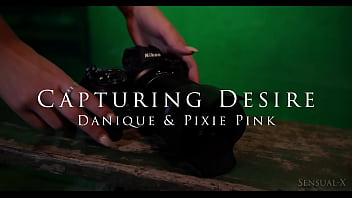 Sensual lesbian photographer seduces pixie pink danique de laat cunnilingus 1 on 1 pussy licking fingering