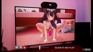 Nodoka masturbação em frente a câmera